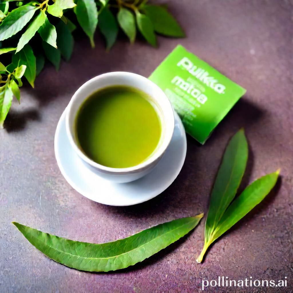 how much caffeine in pukka matcha green tea